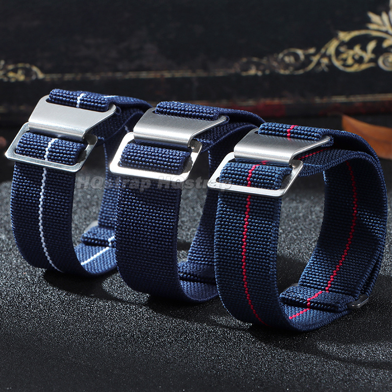 18/20/22mm Elastic Nylon Watch - Parachute Strap Elastic のレビューと価格