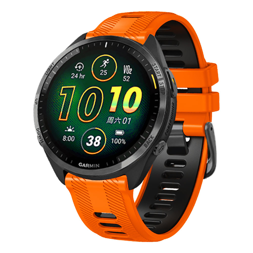 For Garmin Forerunner 965 955  - Silicone Watch Band 22Mm のレビューと価格
