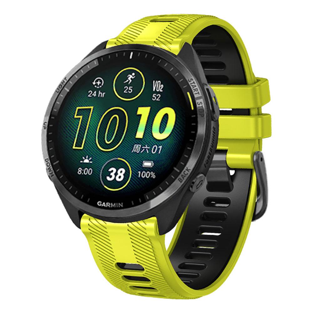 For Garmin Forerunner 965 955  - Silicone Watch Band 22Mm のレビューと価格