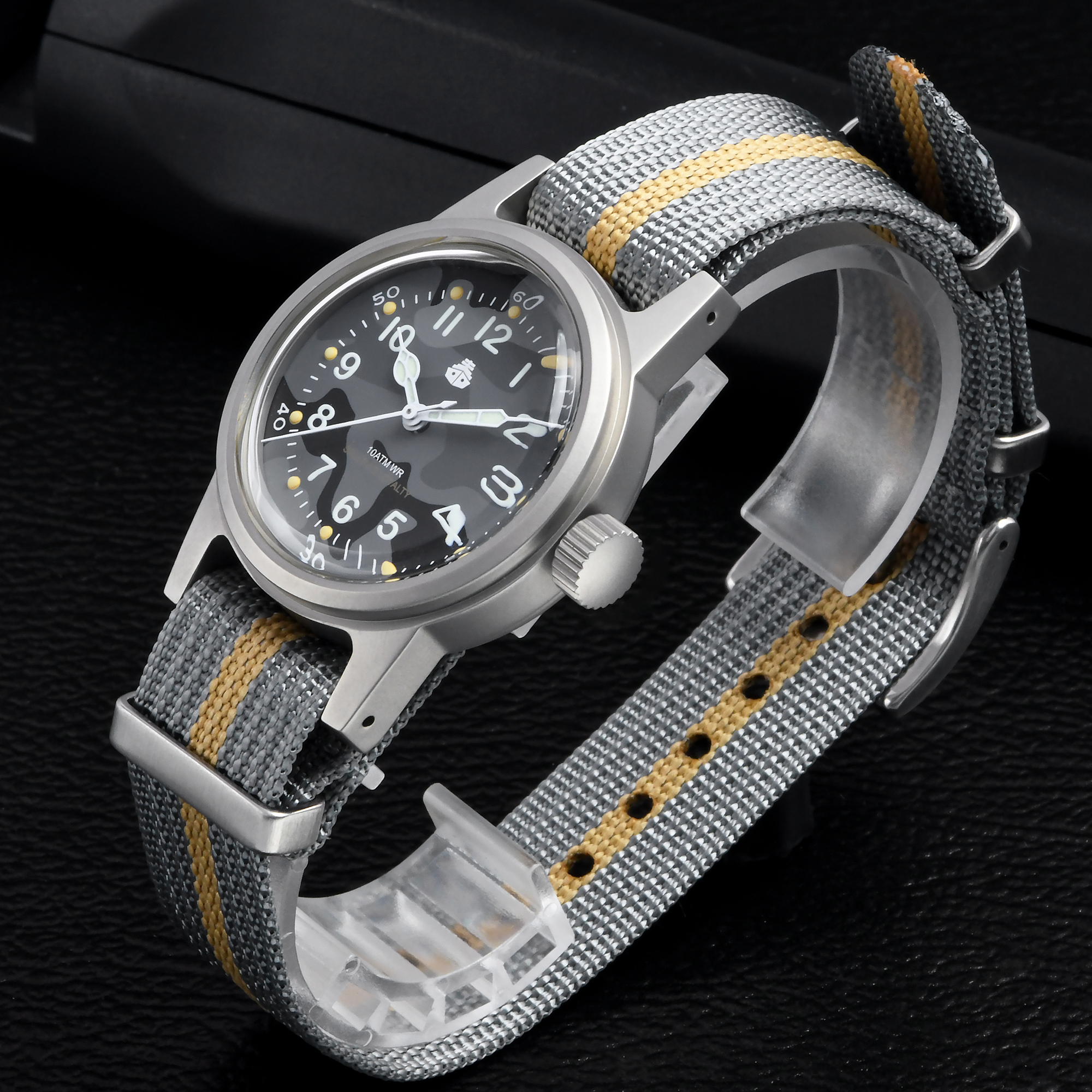 TEKAPO Replica World War II Re - Canvas Strap Watch のレビューと価格
