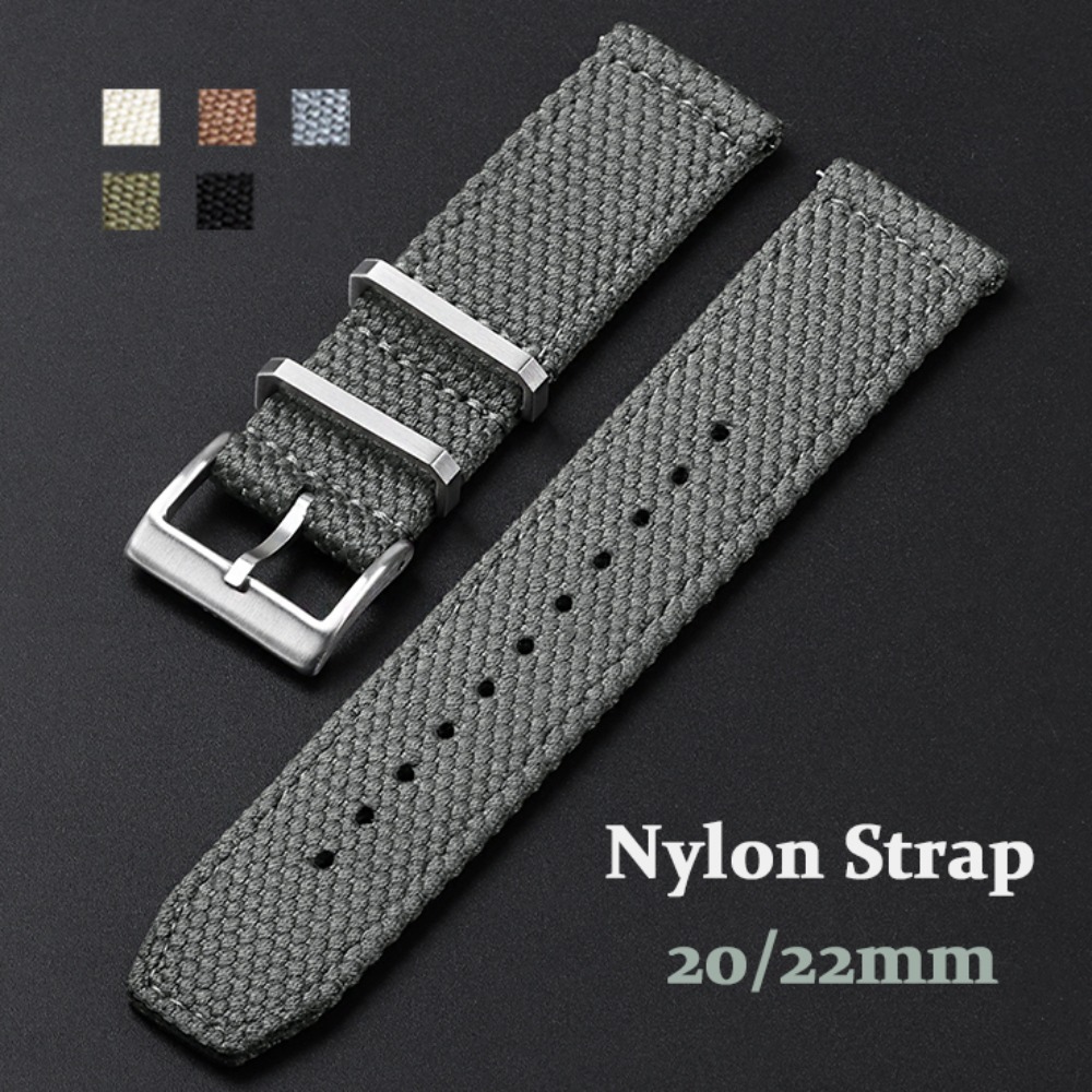 High Quality Nylon Watch Strap - Canvas Strap Watch のレビューと価格