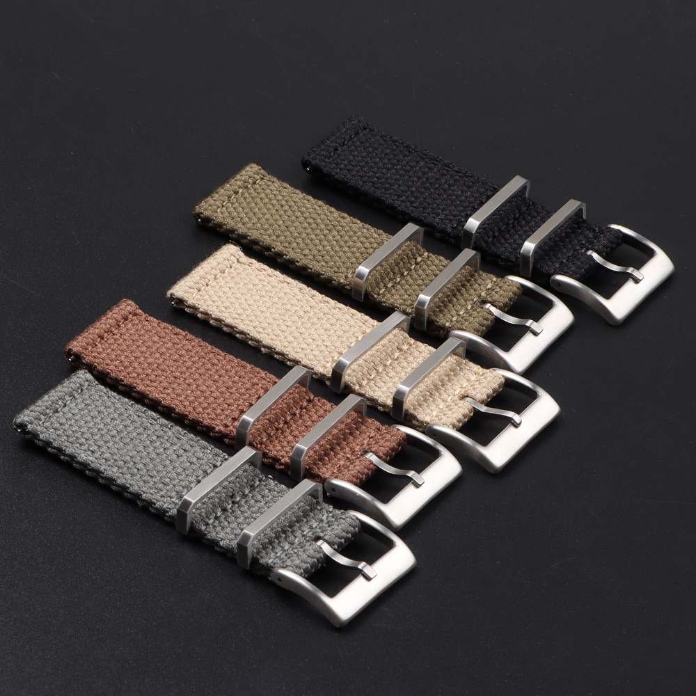 High Quality Nylon Watch Strap - Canvas Strap Watch のレビューと価格