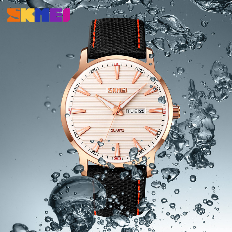 SKEMI Multifunctional Waterpro - Canvas Strap Watch のレビューと価格
