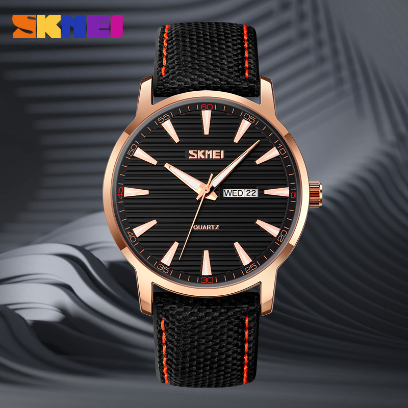 SKEMI Multifunctional Waterpro - Canvas Strap Watch のレビューと価格