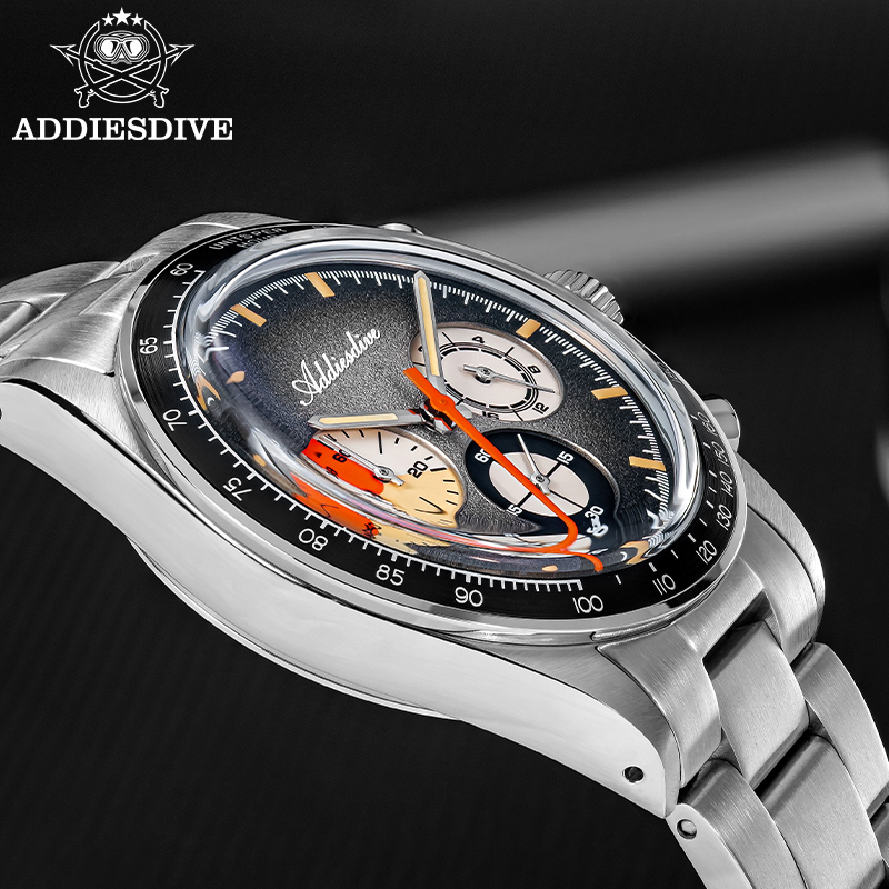 ADDIESDIVE 2026 NEW Chronograp - Tropic Strap Vintage のレビューと価格