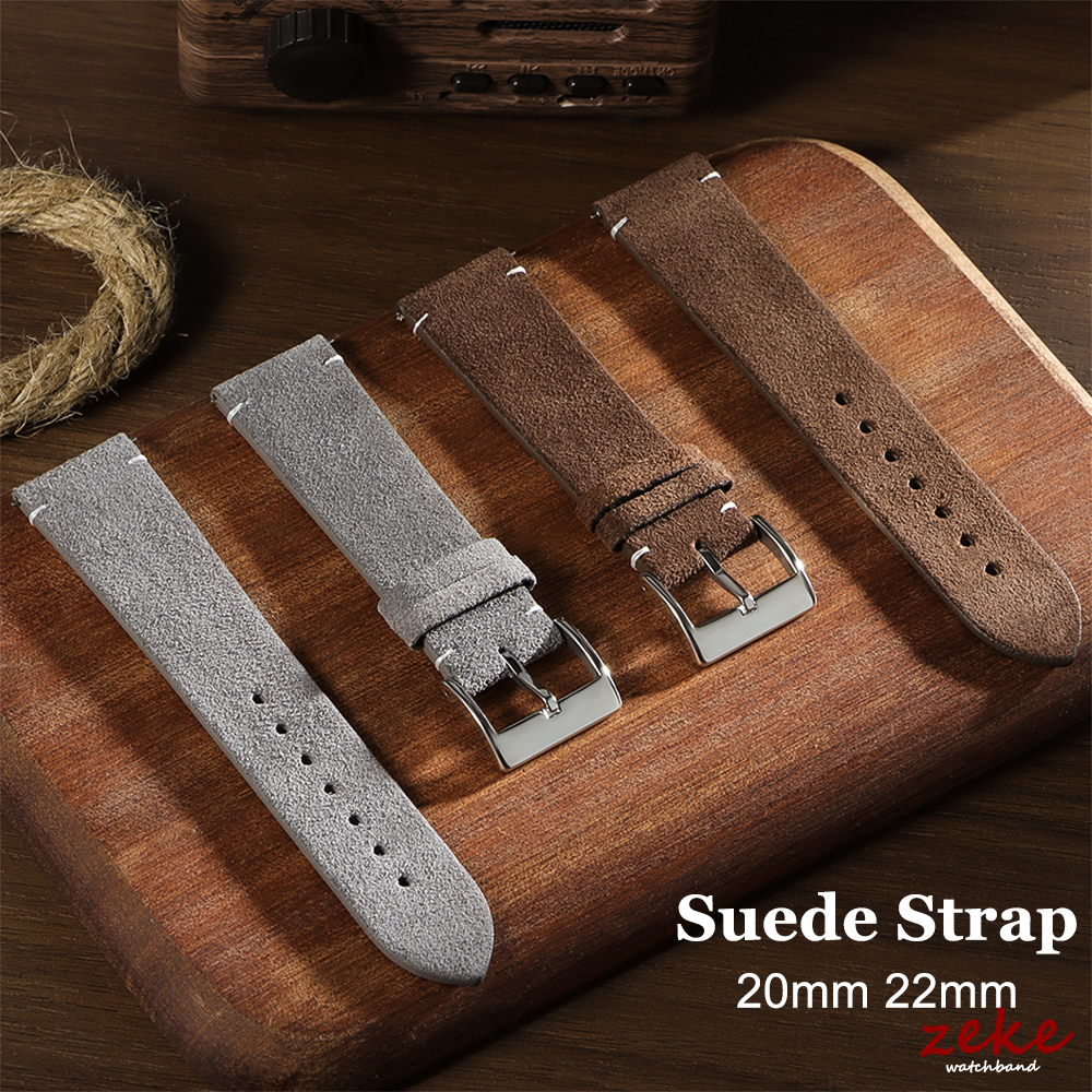 20mm 22mm Wristband Quick Rele - Suede Strap Watch のレビューと価格