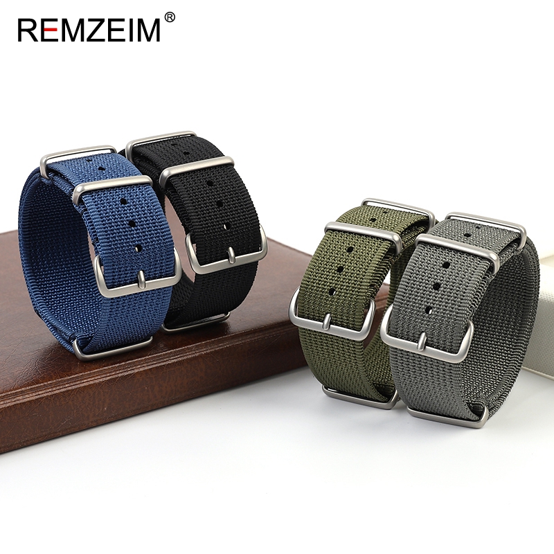 New Ribbed Nylon Watch Strap 1 - Nato Strap Nylon のレビューと価格