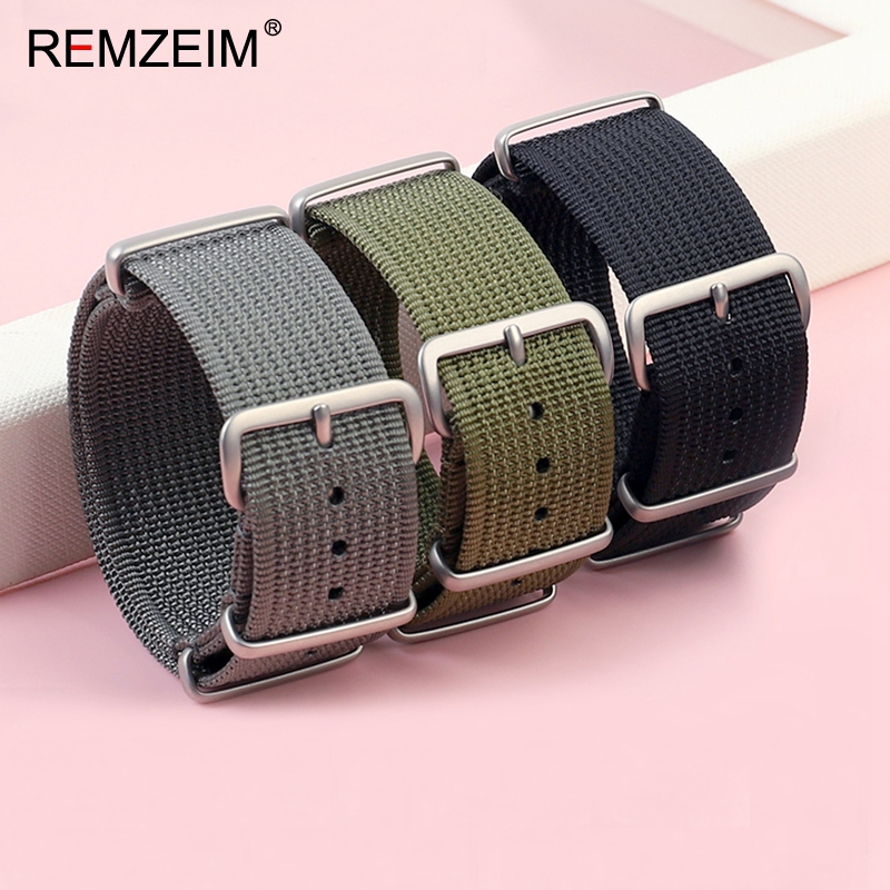 New Ribbed Nylon Watch Strap 1 - Nato Strap Nylon のレビューと価格