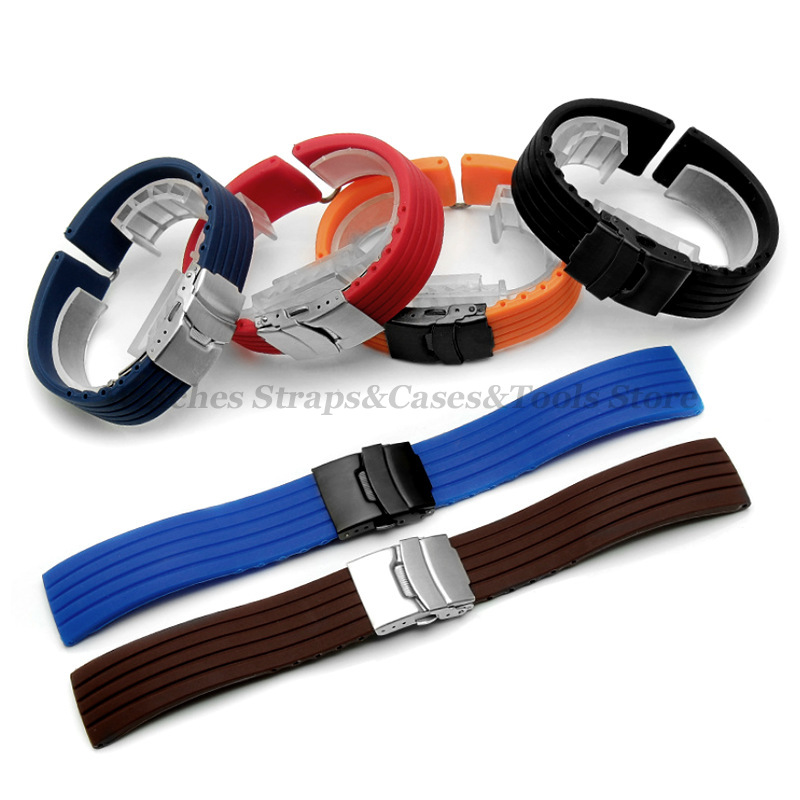 18mm 20mm 22mm 24mm Quick Rele - Rubber Strap Diver のレビューと価格