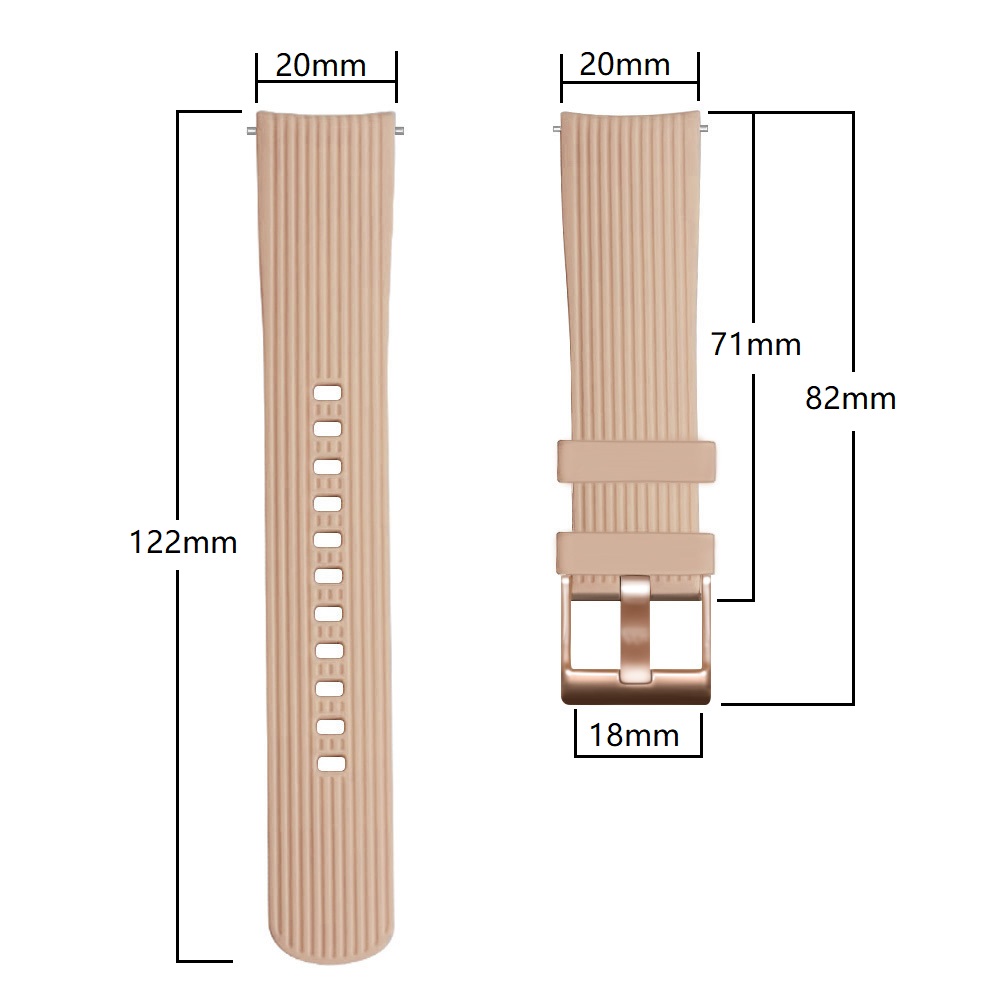 For Huawei GT2 42mm SmartWatch - Silicone Watch Band 22Mm のレビューと価格