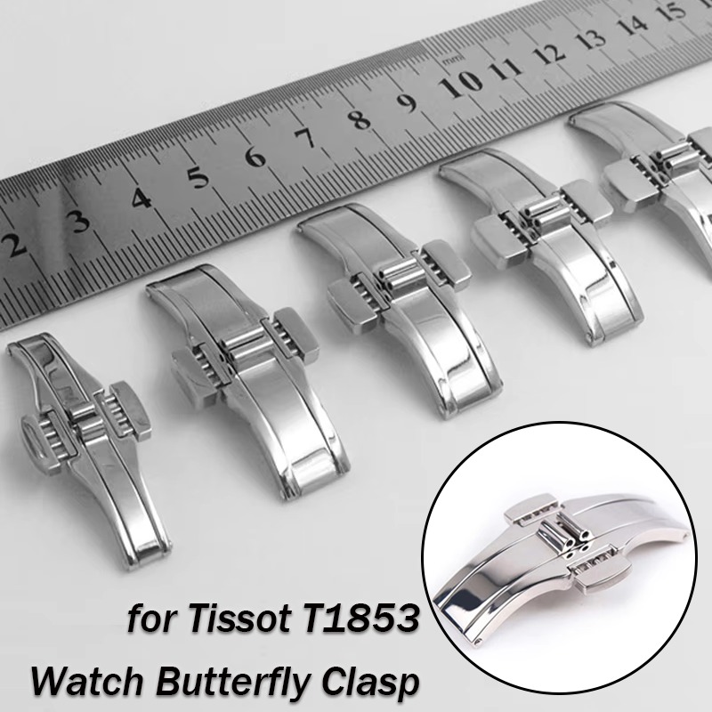 for Tissot T1853 Watch Band Bu - Butterfly Clasp Deployant のレビューと価格