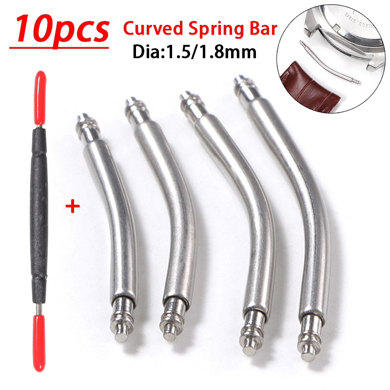 Curved Spring Bar 18mm 20mm 22 - Curved Spring Bar のレビューと価格