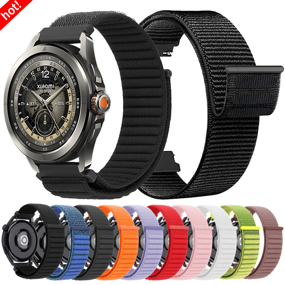 22mm Nylon Band For Xiaomi Wat - Sport Loop Velcro のレビューと価格