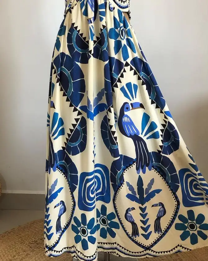 Summer Dress Woman  Vintage Tr - Tropic Strap Vintage のレビューと価格