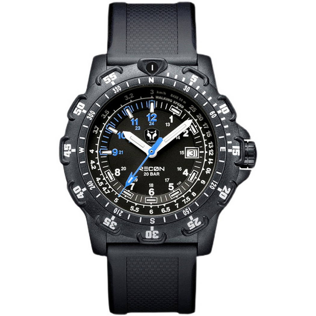 Hnlgnox Mens Pilot Watches Spo - Rubber Strap Diver のレビューと価格