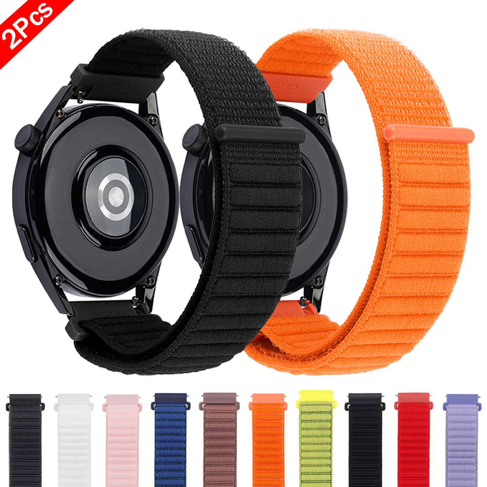 20mm 22mm Nylon Sport Strap Fo - Sport Loop Velcro のレビューと価格