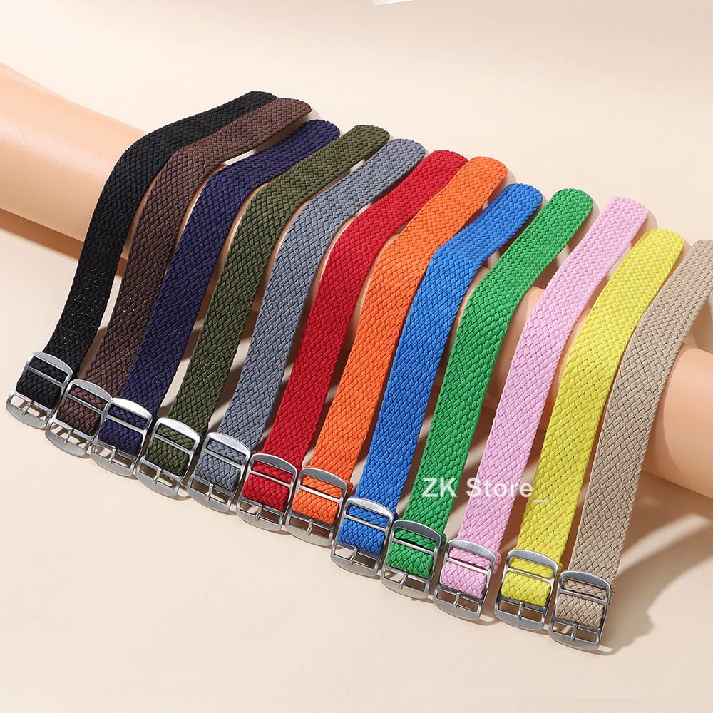 Fabric Woven Nylon Watch Band  - Perlon Strap Woven のレビューと価格