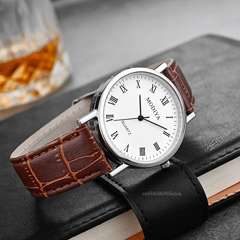 Men's Watches Business Wrist W - Leather Watch Band Men のレビューと価格
