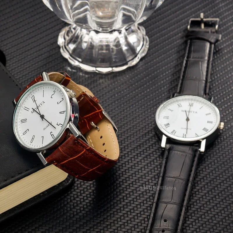 Men's Watches Business Wrist W - Leather Watch Band Men のレビューと価格