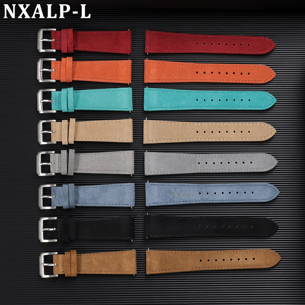 Vintage Suede Strap Soft Cowhi - Suede Strap Watch のレビューと価格