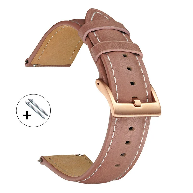 14mm 16mm 18mm 20mm 22mm Genui - Leather Strap Quick Release のレビューと価格