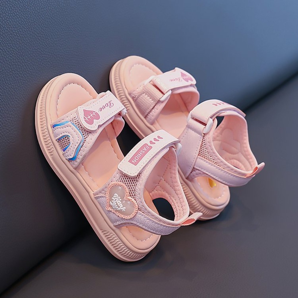 Girls' Heart-Shaped Princess S - Sport Loop Velcro のレビューと価格