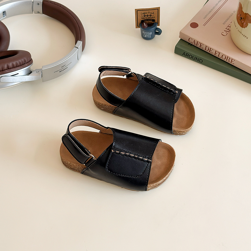 YUYIN Children's Open-Toe Sand - Sport Loop Velcro のレビューと価格