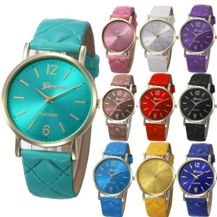 10 Pack Women Men Unisex Plati - Leather Watch Band Men のレビューと価格