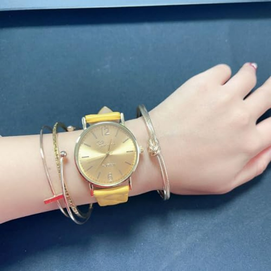 10 Pack Women Men Unisex Plati - Leather Watch Band Men のレビューと価格