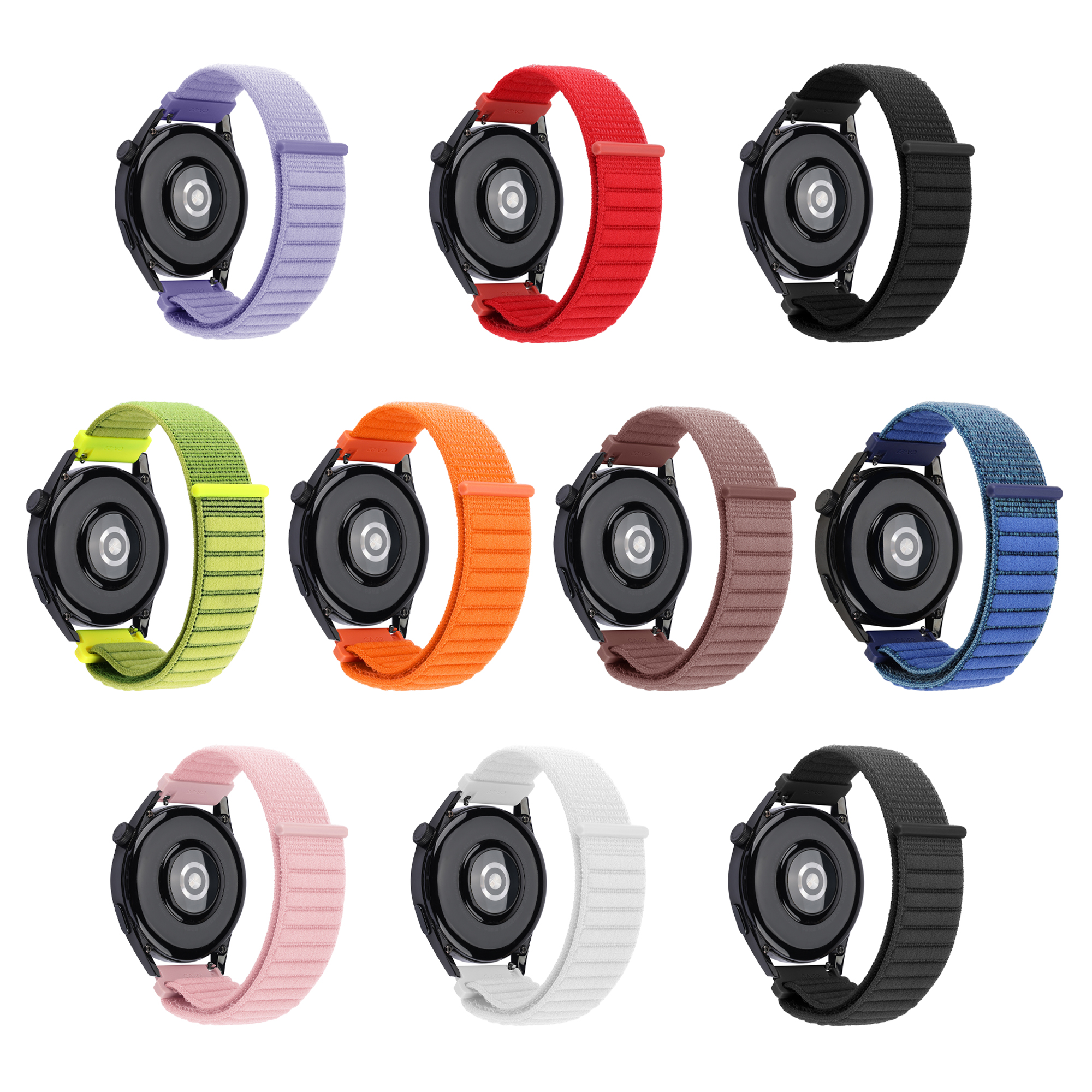 Nylon loop Band For Garmin Viv - Sport Loop Velcro のレビューと価格