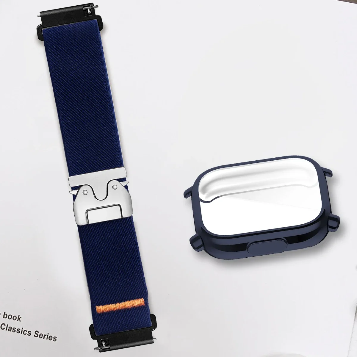 Nylon Straps+ TPU case for Red - Parachute Strap Elastic のレビューと価格