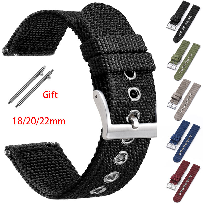 Nylon Strap 18mm 20mm 22mm Ban - Nato Strap Nylon のレビューと価格