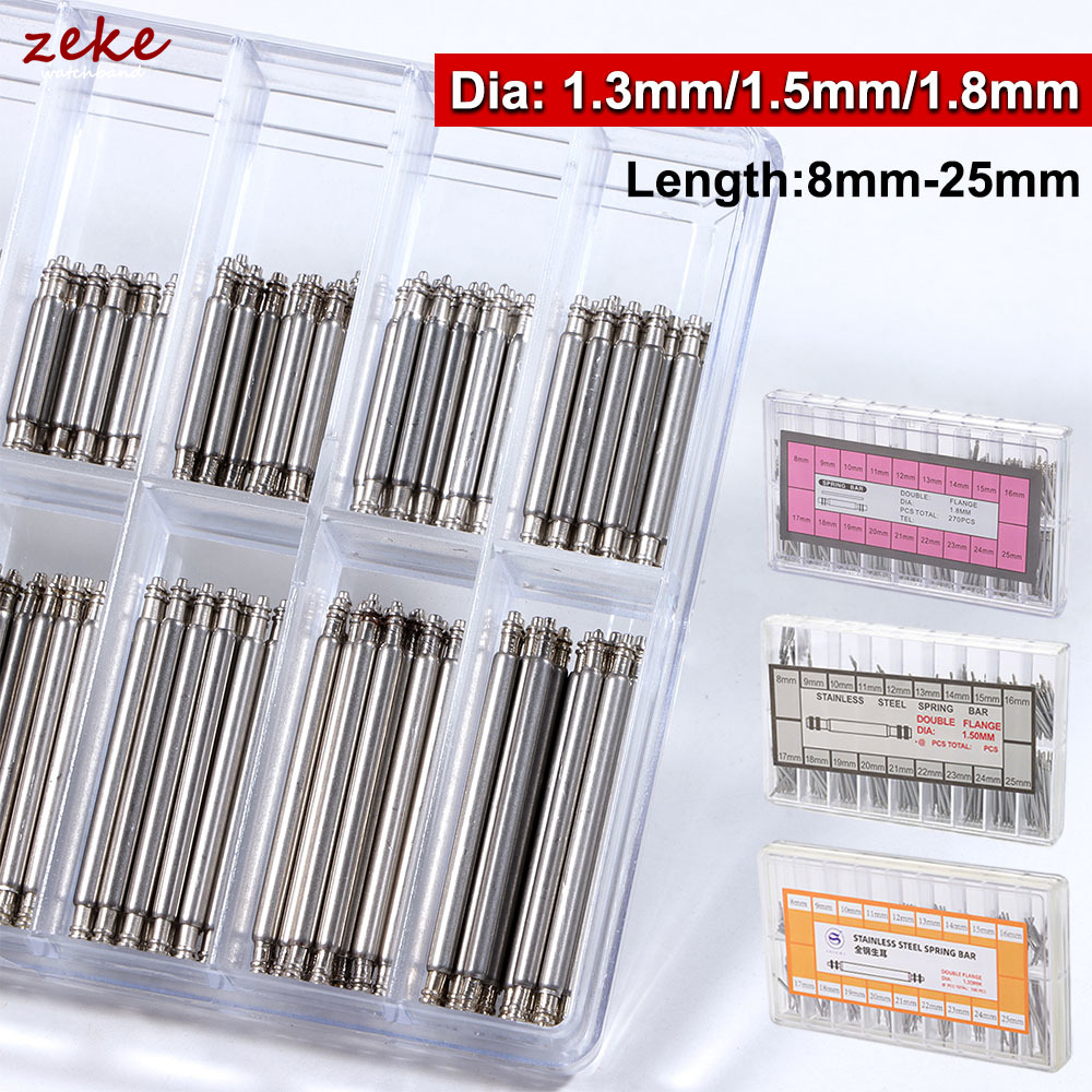 1set Dia 1.3mm/1.5mm/1.8mm Str - Spring Bar Tool Set のレビューと価格