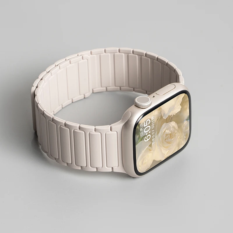 Magnetic Silicone Strap For Ap - Milanese Loop Magnetic のレビューと価格