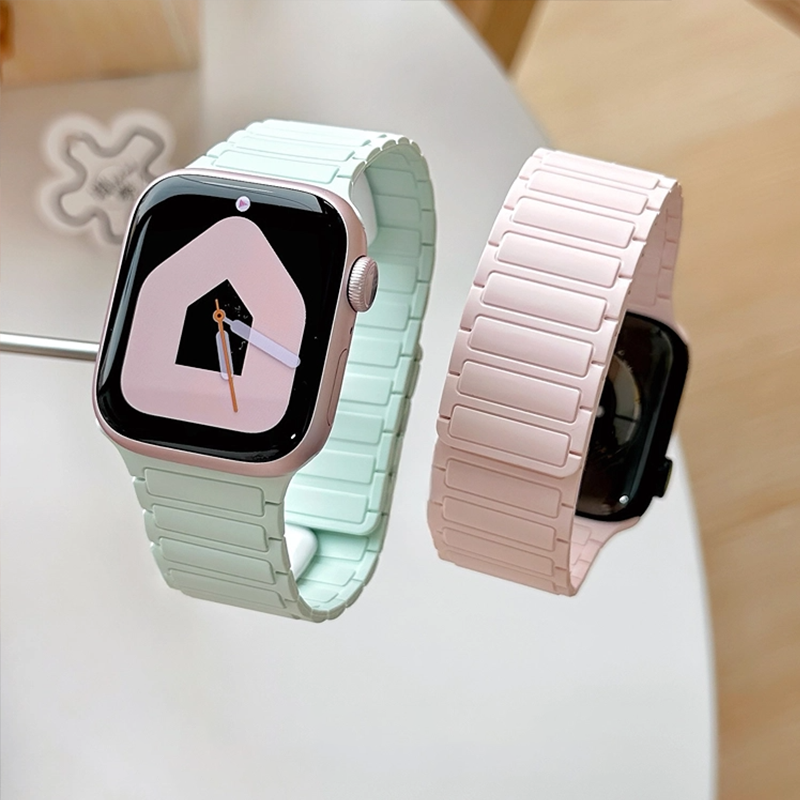 Magnetic Silicone Strap For Ap - Milanese Loop Magnetic のレビューと価格