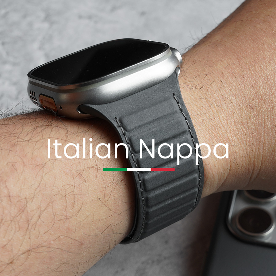 Magnetic Nappa Genuine Strap f - Suede Strap Watch のレビューと価格