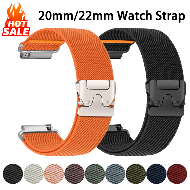 20mm 22mm band For Amazfit bip - Parachute Strap Elastic のレビューと価格