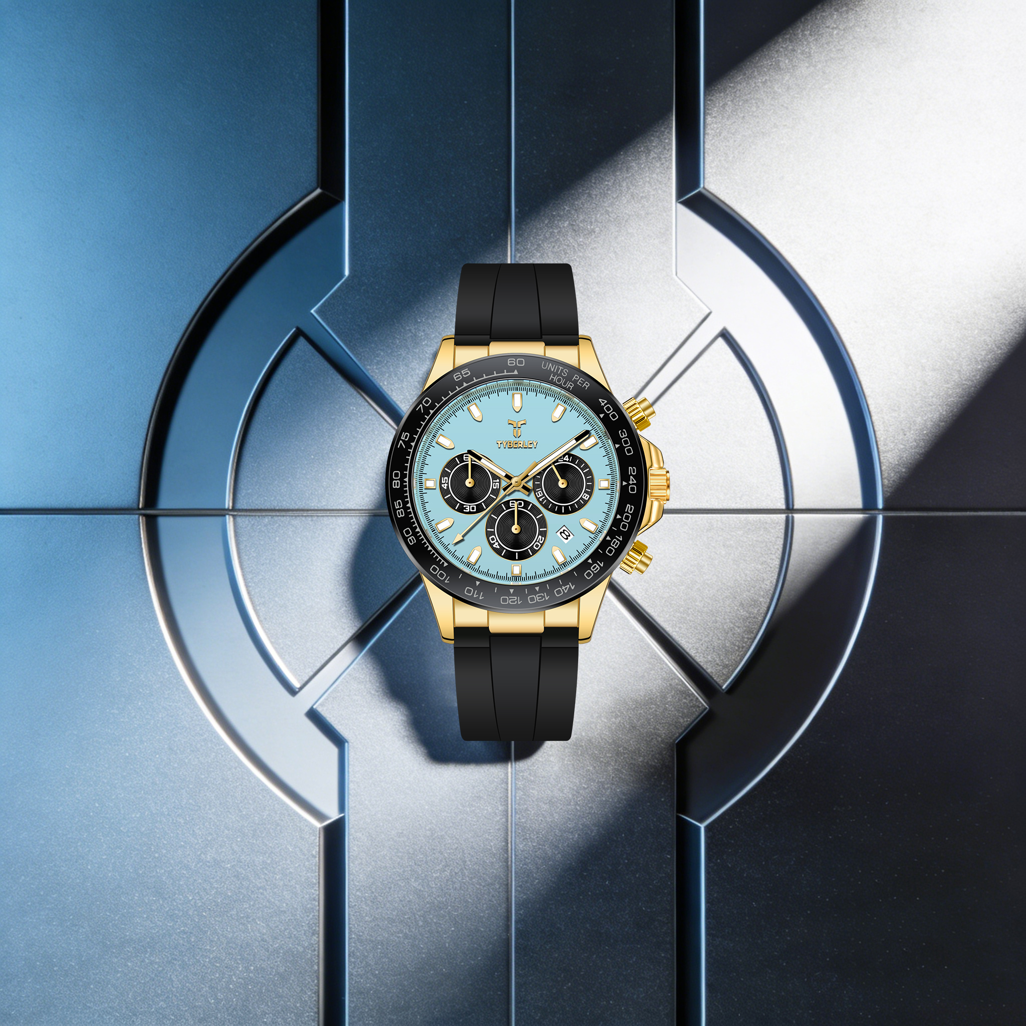 TYBERLEY Sophisticated Eleganc - Rubber Strap Diver のレビューと価格