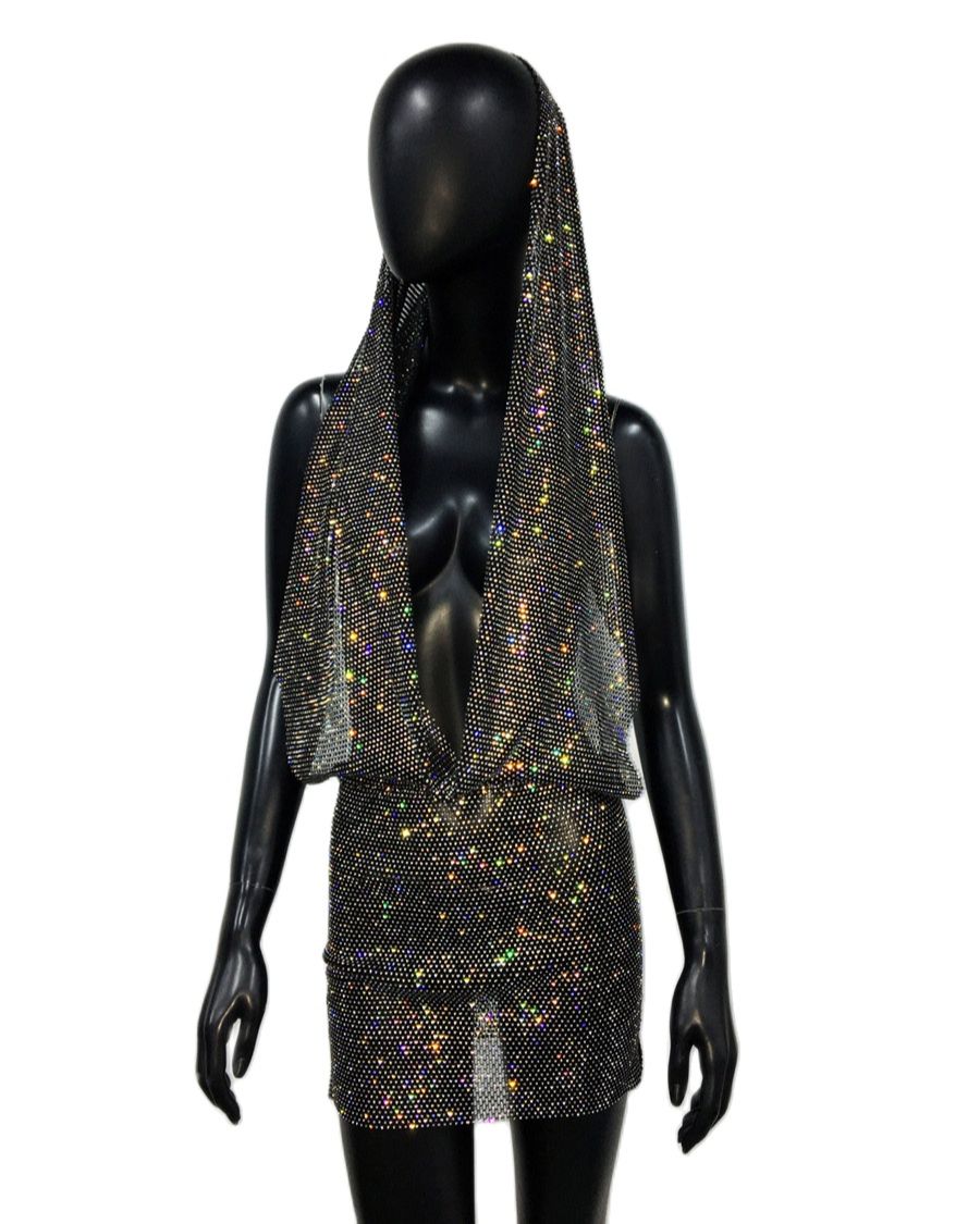 Y2K Streetwear See Through Mes - Mesh Strap Metal のレビューと価格