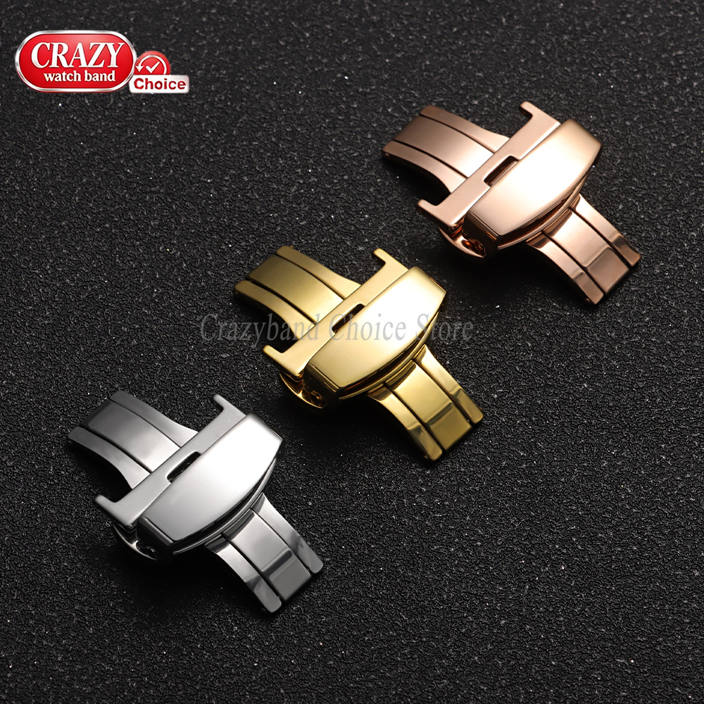 Stainless Steel Butterfly Buck - Butterfly Clasp Deployant のレビューと価格