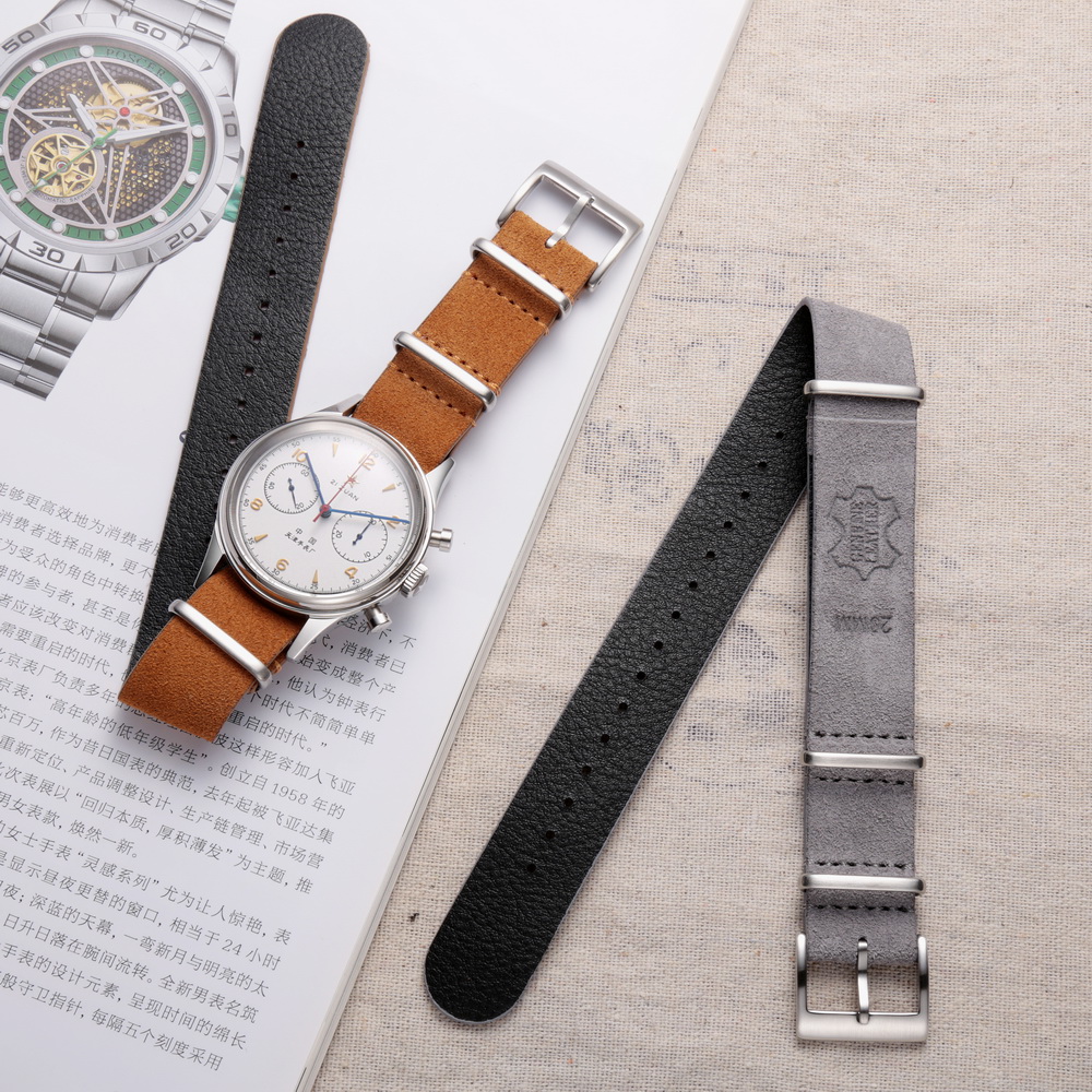HEMSUT Genuine Leather Watch B - Tropic Strap Vintage のレビューと価格