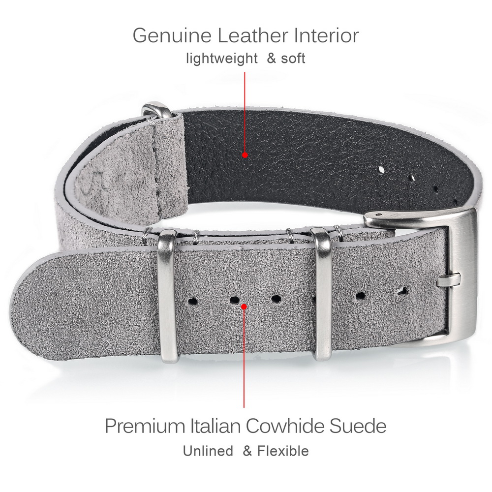 HEMSUT Genuine Leather Watch B - Tropic Strap Vintage のレビューと価格