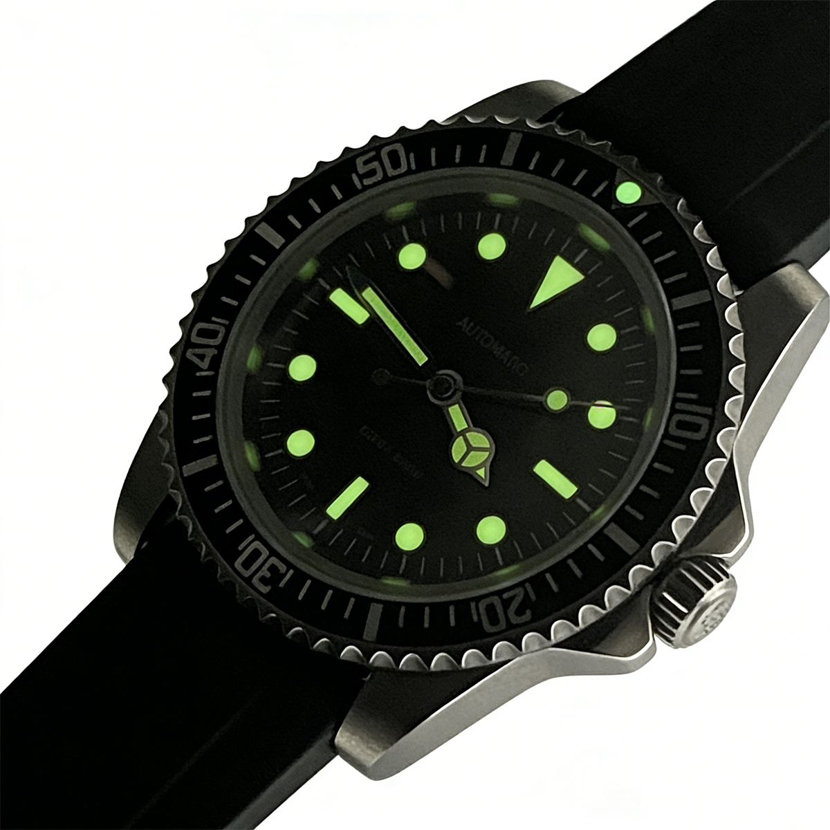 39.5mm Diver Retro watch sapph - Tropic Strap Vintage のレビューと価格