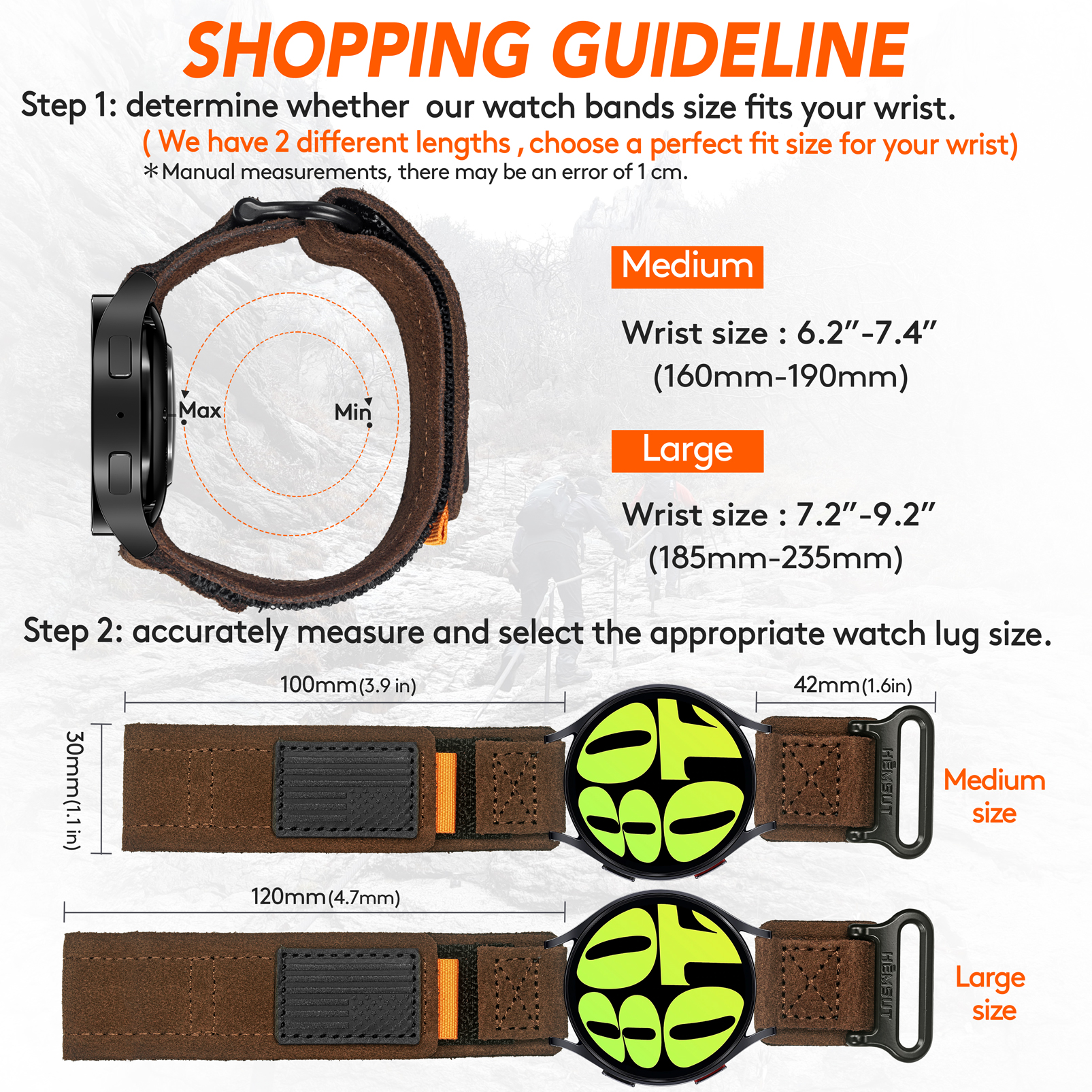 Hemsut Suede Leather Watch Str - Suede Strap Watch のレビューと価格