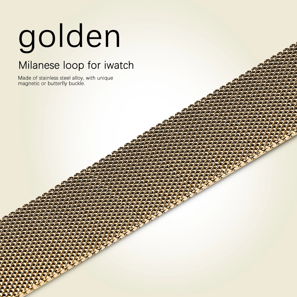 Milanese Loop for apple watch  - Milanese Loop Magnetic のレビューと価格