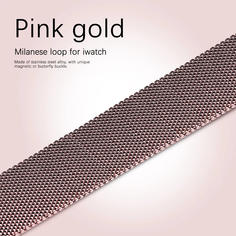 Milanese Loop for apple watch  - Milanese Loop Magnetic のレビューと価格