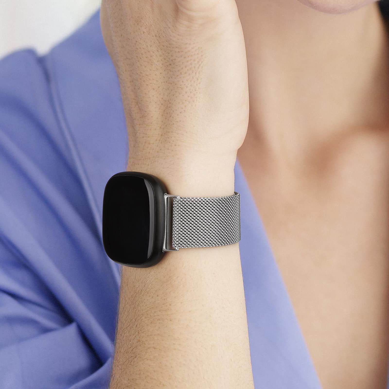 Milanese Loop strap for Fitbit - Milanese Loop Magnetic のレビューと価格