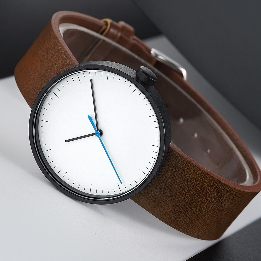 UTHAI Watch Men Simple Trendy  - Leather Watch Band Men のレビューと価格