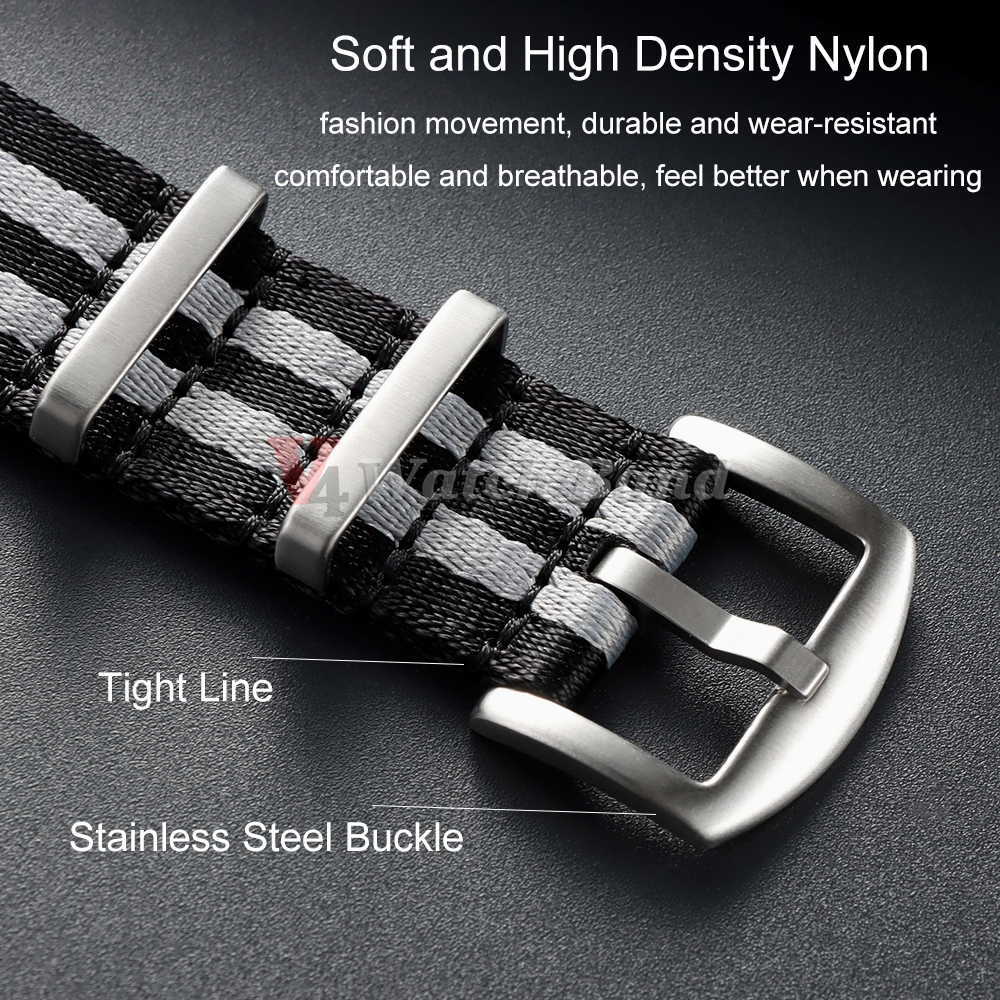 XL Super Long Size 330mm Nylon - Perlon Strap Woven のレビューと価格