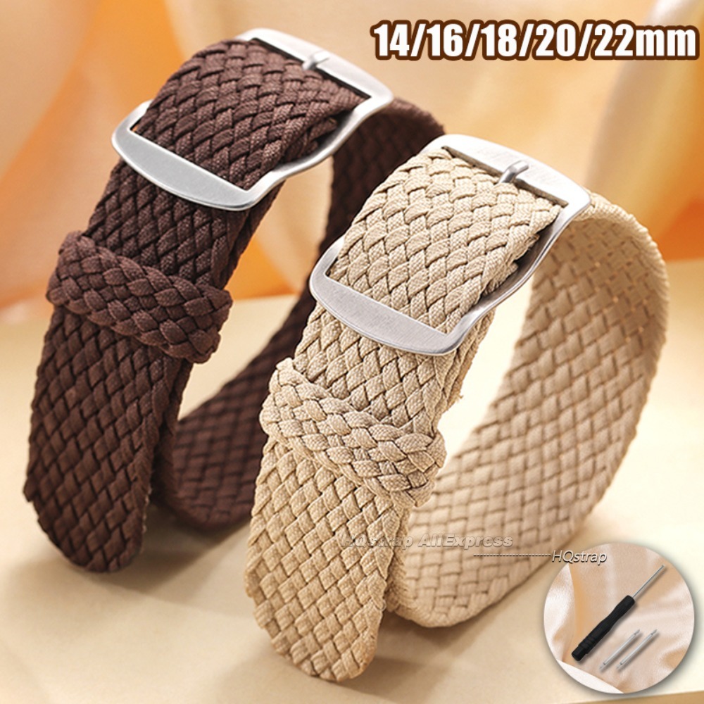 Nylon Woven Canvas Watch Band  - Perlon Strap Woven のレビューと価格